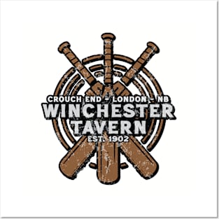 Winchester Tavern /// Vintage Apocalypse Fan Art Posters and Art